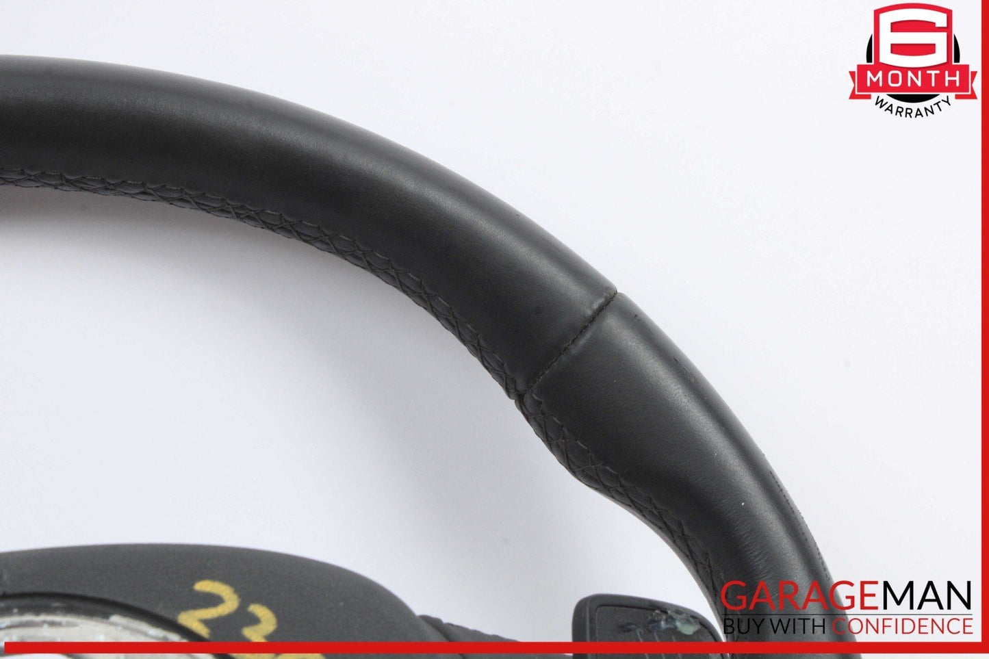 18-25 Audi Q5 Heated Leather Steering Wheel w/ Paddle Shifters Black 80A419091CM