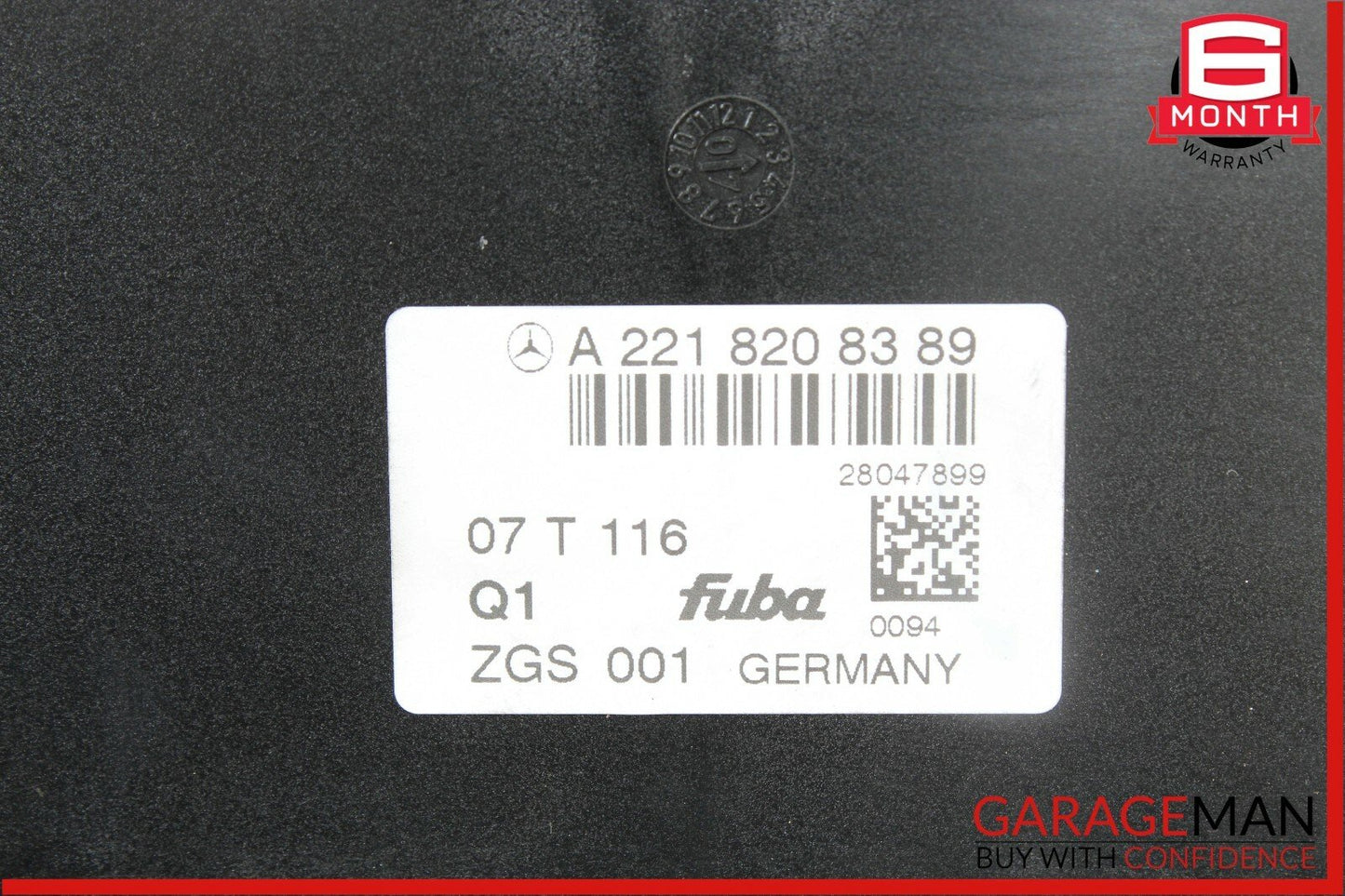 07-13 Mercedes W221 S350 S63 AMG Rear Roof Antenna Amp Amplifier Booster Module