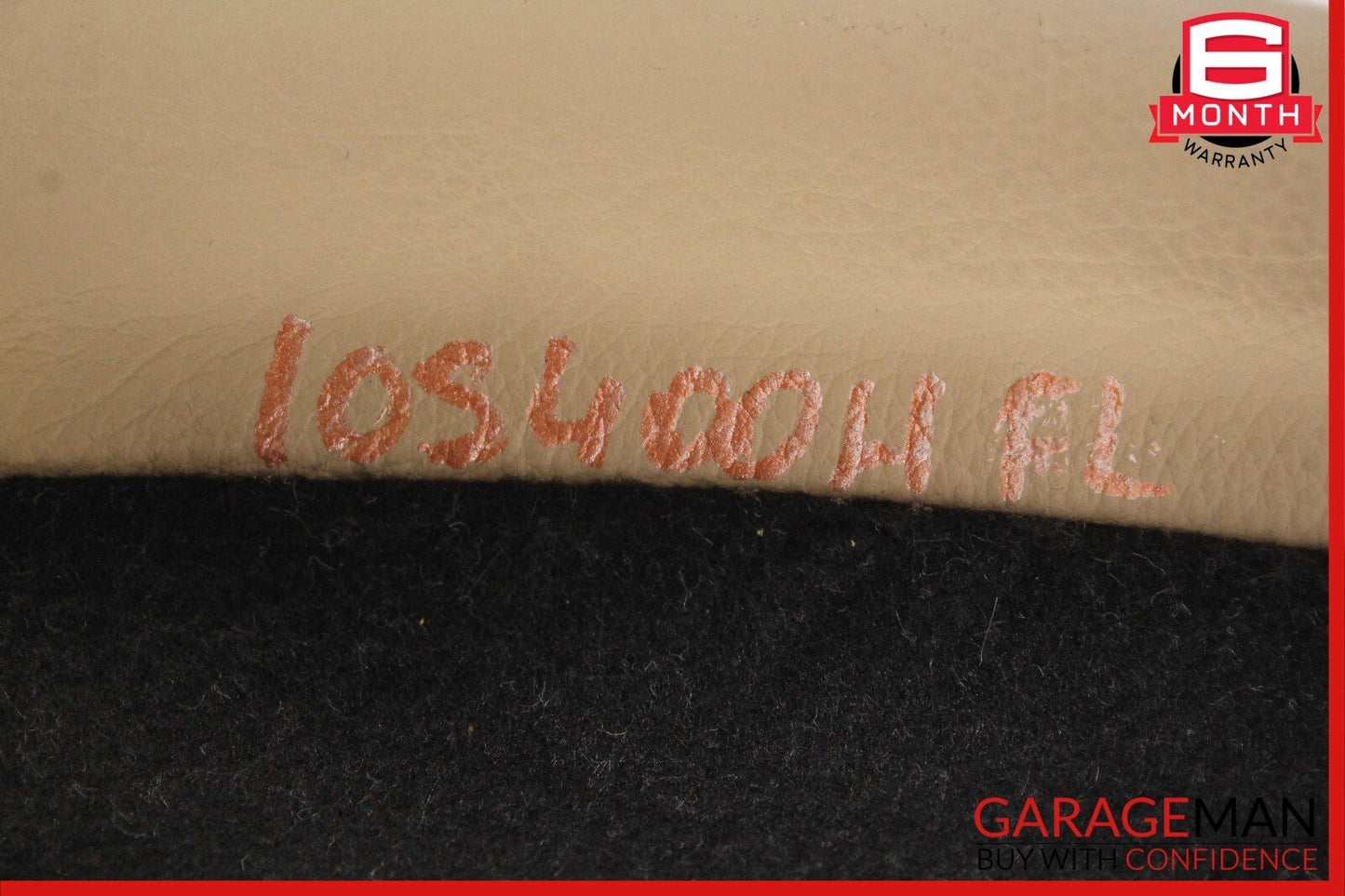 10-13 Mercedes W221 S400 S550 Top Upper Seat Cushion Front Left Side Brown