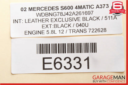 00-06 Mercedes W220 S600 CL500 Voice Command Control Module OEM