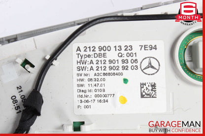 12-18 Mercedes W218 CLS500 CLS400 E350 E400 Front Overhead Dome Light Lamp OEM