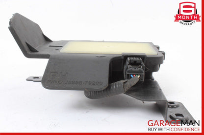 18-21 KIA STINGER REAR RIGHT SIDE BLIND SPOT RADAR SENSOR MODULE W/ BRACKET OEM
