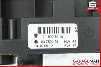 05-08 Mercedes R171 SLK280 Dash Hazard Light Seat Heat ESP Lock Switch Control
