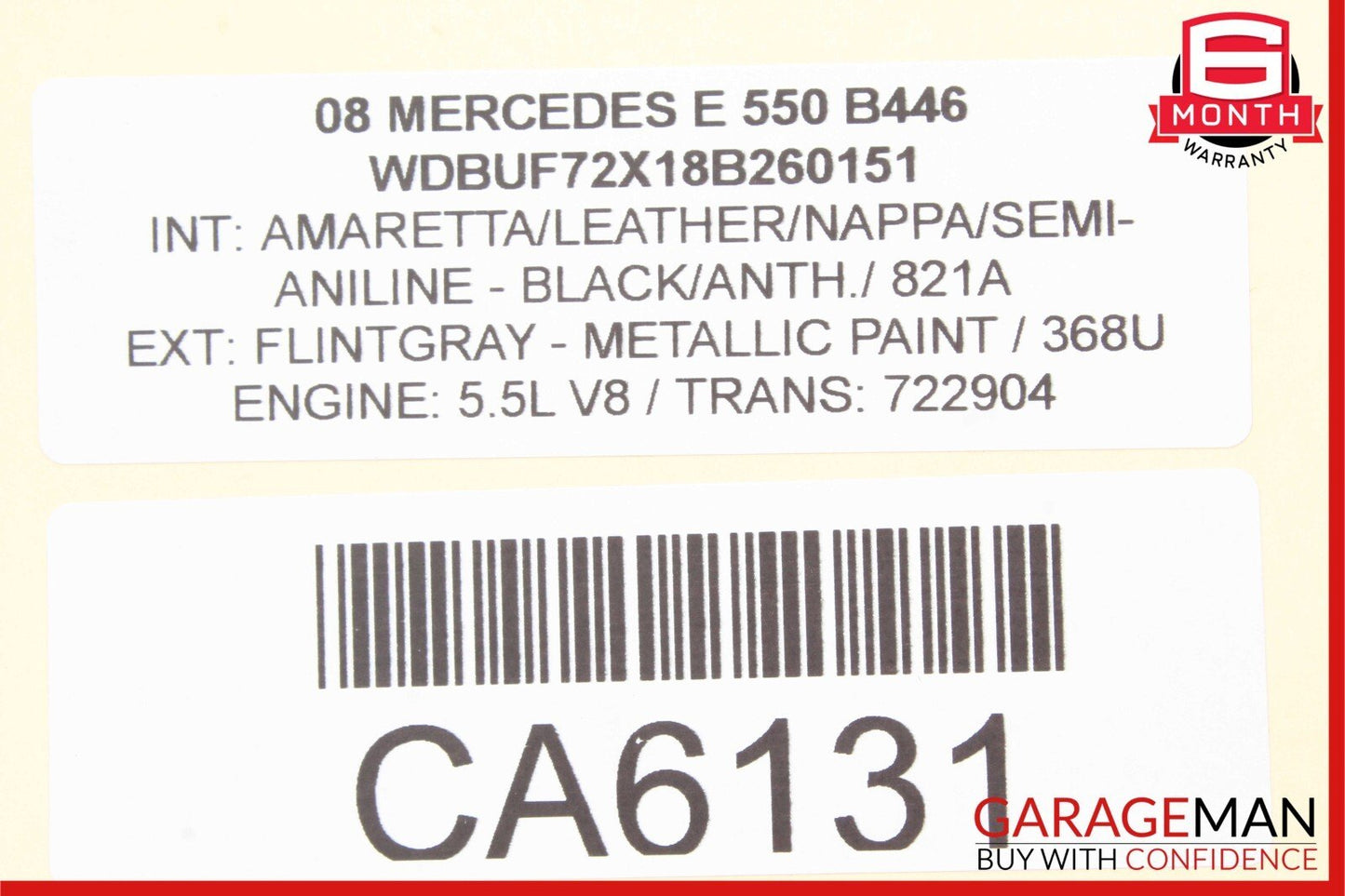 03-09 Mercedes W211 E550 E500 E320 Front Left Side Door Lock Latch Actuator