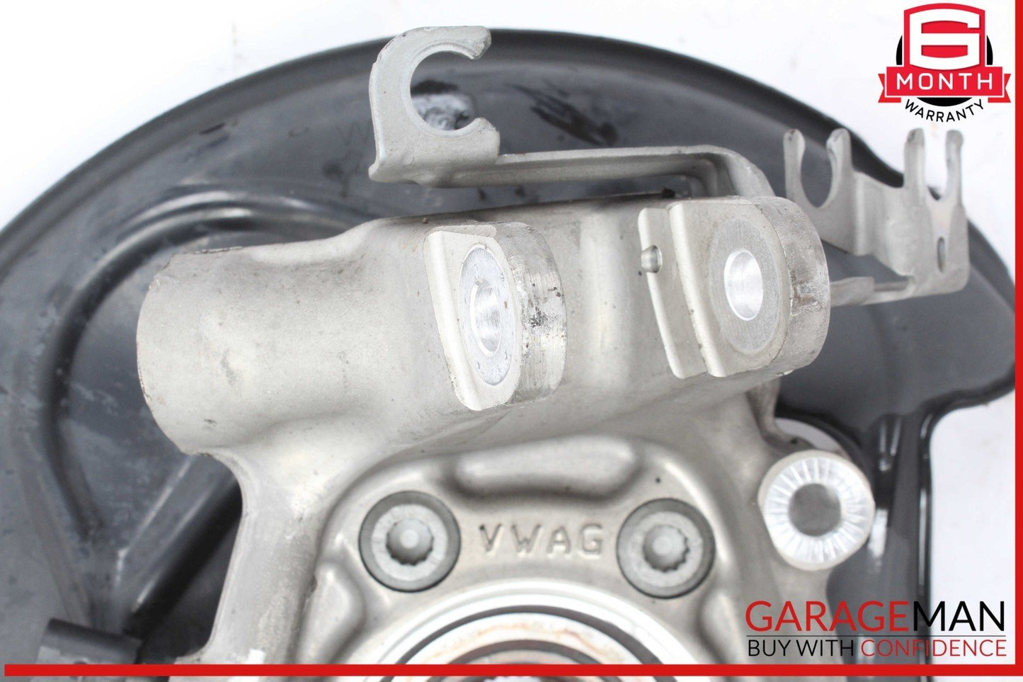 17-24 Audi Q7 Rear Left Driver Side Spindle Knuckle Wheel Hub 4M0505431AF OEM