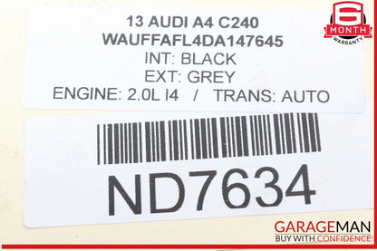 09-16 Audi A4 Engine Starter Motor Bosch 06H911021A OEM