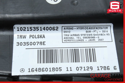 06-14 Mercedes X164 GL450 CL550 Front Right Passenger Side Seat Airbag SRS OEM