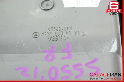 07-13 Mercedes W221 S550 CL600 Front Right Side Dash AC A/C Air Vent Trim Grey