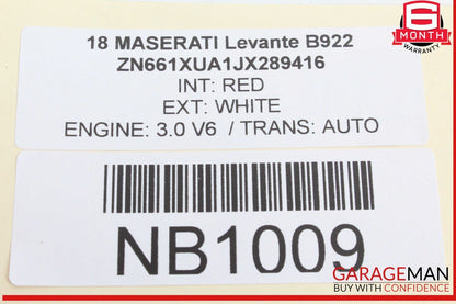17-20 Maserati Levante M161 Front Right Side Air Active Shock Strut OEM