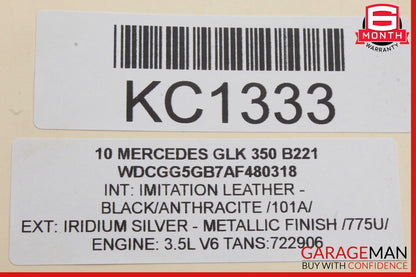 08-12 Mercedes X204 GLK350 C300 E350 Front Right Side Door Control Module OEM