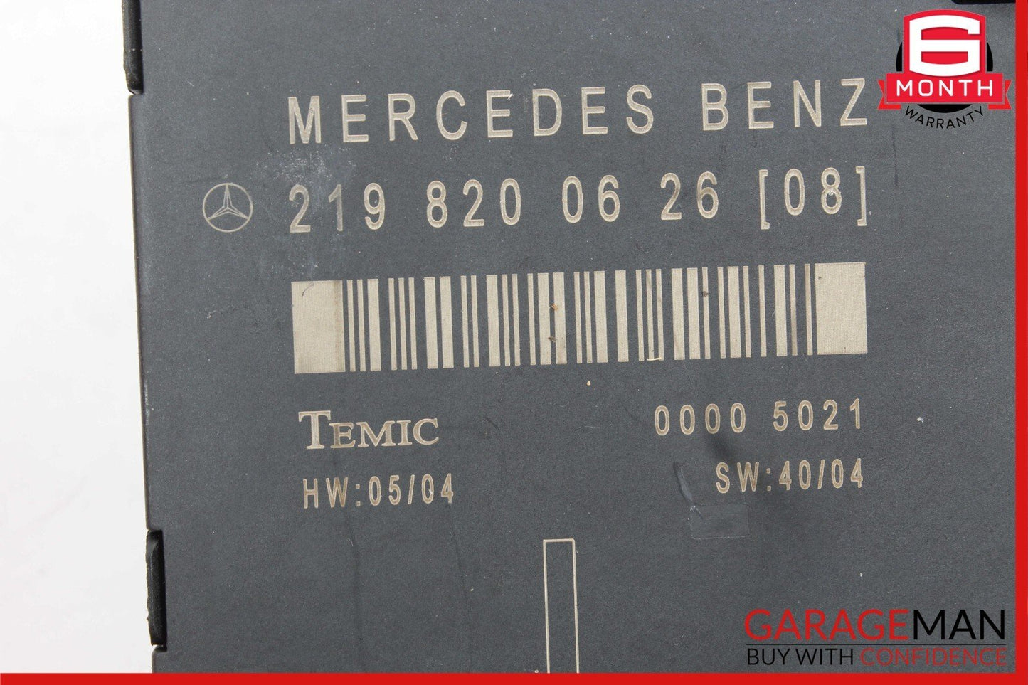 06-11 Mercedes W219 CLS550 CLS63 AMG Front Left Side Door Control Module Unit