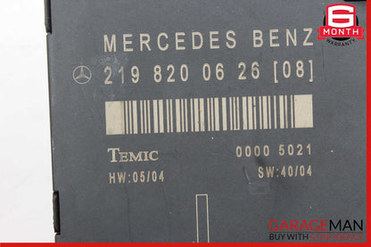 06-11 Mercedes W219 CLS550 CLS63 AMG Front Left Side Door Control Module Unit