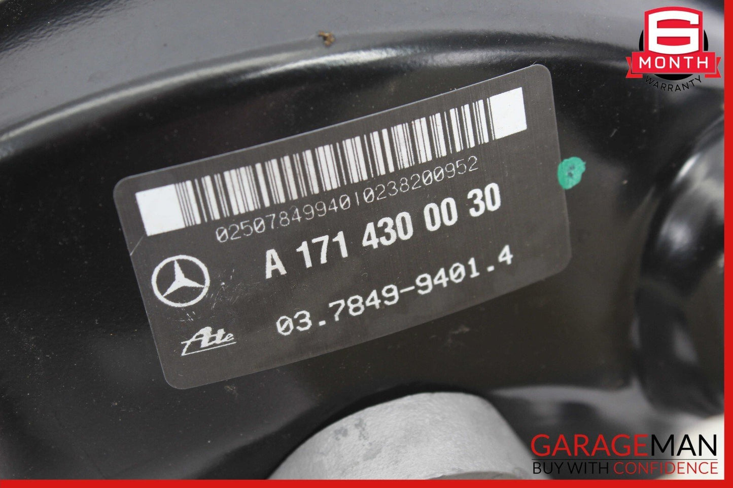 05-11 Mercedes R171 SLK300 SLK350 Power Brake Booster Master Cylinder Reservoir