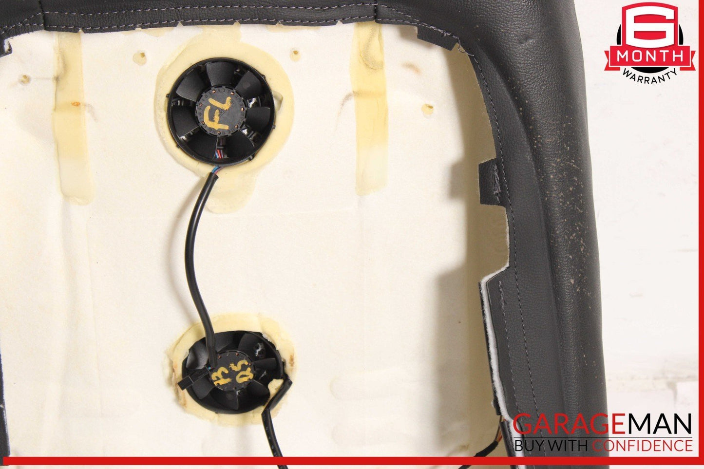 13-17 Audi Q5 SQ5 Front Left Driver Side Upper Seat Cushion Black OEM