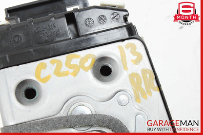 08-18 Mercedes E350 C250 GLK350 C350 Rear Right Side Door Lock Latch Actuator