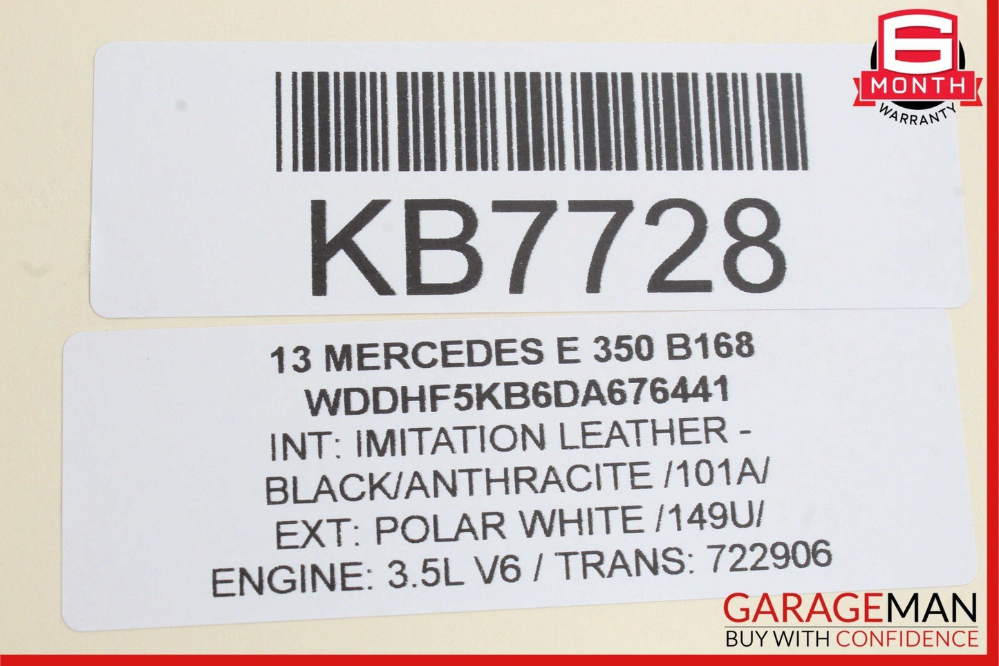 08-18 Mercedes W212 E550 CLS550 C300 Rear Left Side Door Control Module Unit