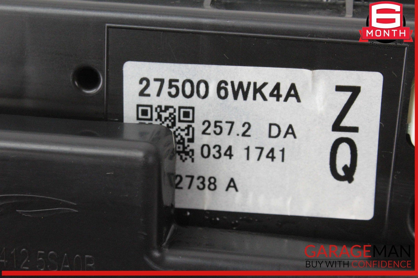 18-24 Nissan Leaf Front AC Heater Temperature Climate Control Switch Panel OEM