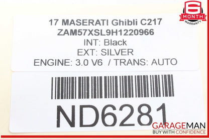 14-17 Maserati Ghibli Rear Left Driver Side Axle CV Half Shaft OEM