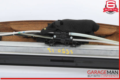 07-13 Mercedes W221 S550 Rear Window Sun Shade Screen Roller Blind w/ Trim OEM