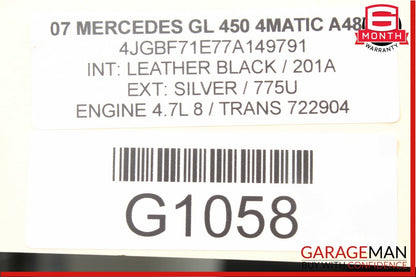 06-09 Mercedes X164 GL450 ML350 Front Left & Right Side Brake Calipers Set