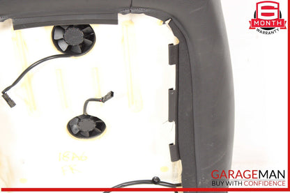 12-18 Audi A6 Front Right Top Upper Seat Cushion Black OEM