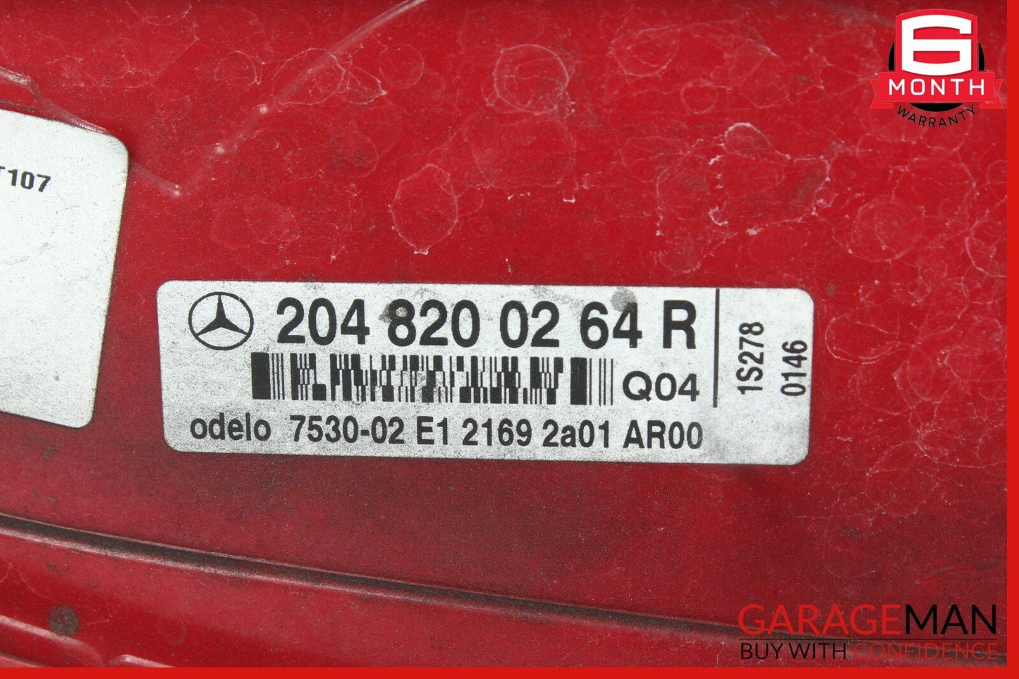 08-11 Mercedes W204 C300 C350 Sedan Rear Right Taillight Tail Light Lamp OEM