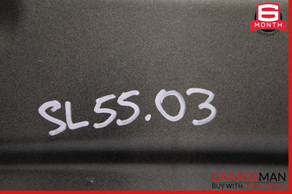 03-11 Mercedes R230 SL500 SL550 Rear Trunk Lid Deck Shell Panel Black OEM