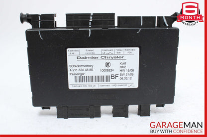 03-13 Mercedes X164 GL450 ML350 R350 Front Right Side Seat Control Module OEM
