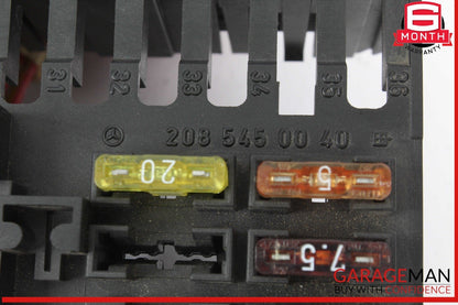 98-03 Mercedes W208 CLK430 Front Left Fuse Relay Junction Box Module OEM
