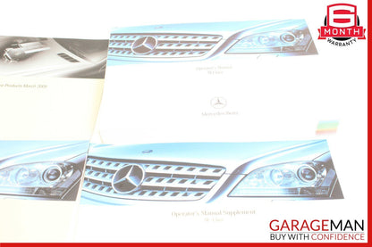 2006 Mercedes-Benz W164 ML350 Owner's Manual Book Set OEM