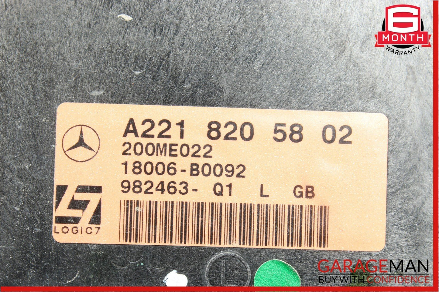 07-09 Mercedes W221 S550 S63 AMG Front Left Side Door Sound Speaker Logic 7 OEM