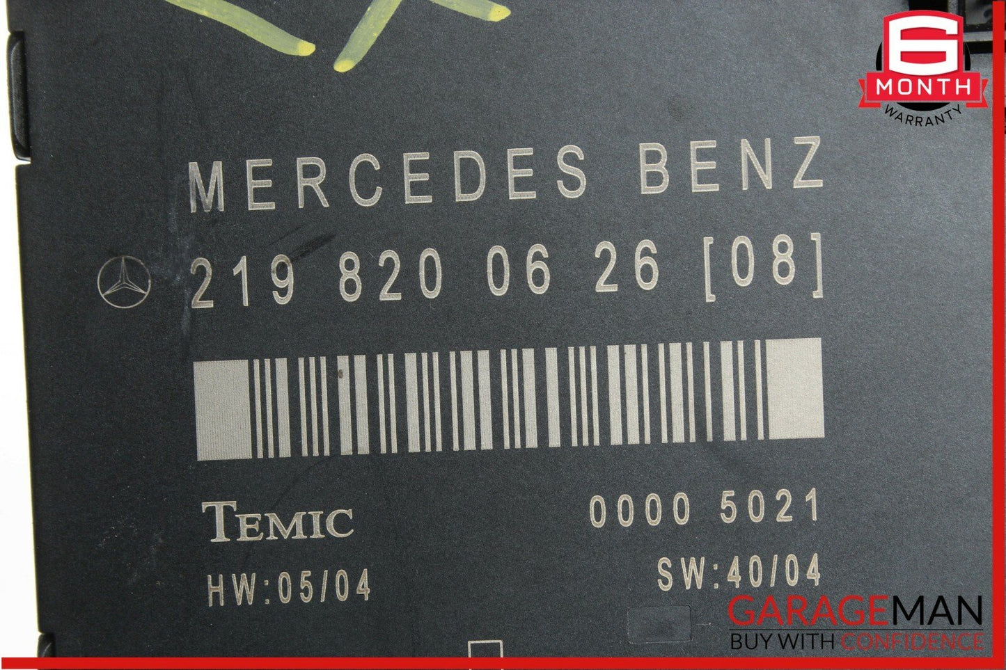 06-11 Mercedes W219 CLS500 Front Left Side Door Controller Module Unit OEM