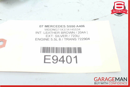 07-09 Mercedes W221 S550 S65 AMG Interior Rear View Mirror 2218110007 OEM