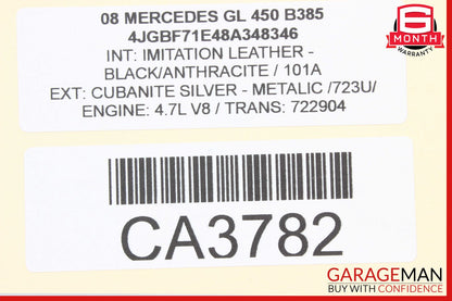 06-10 Mercedes X164 GL450 ML350 Headrest Screen Monitor Display OEM