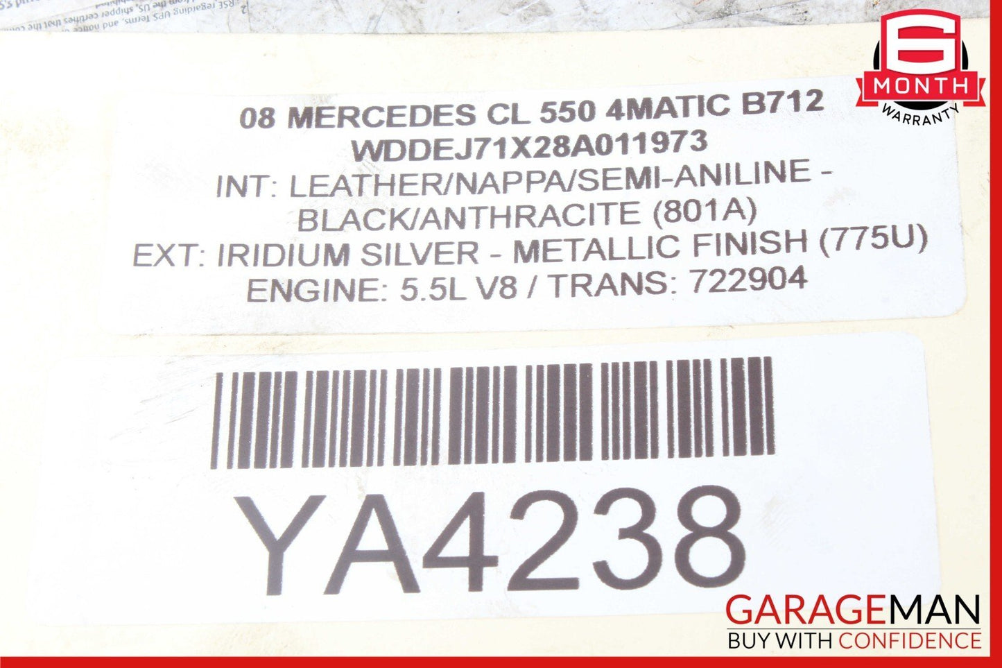 07-13 Mercedes S550 CL600 RWD Front Right Side Wheel Spindle Knuckle Hub Bearing
