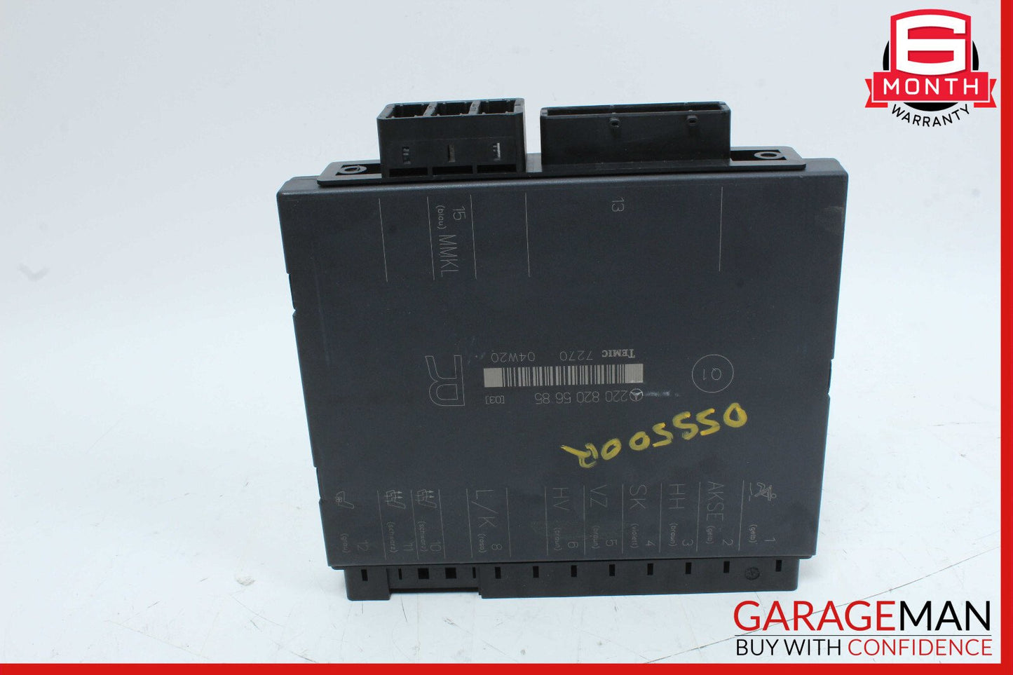 03-06 Mercedes W220 S500 Front Right Passenger Side Seat Control Module OEM