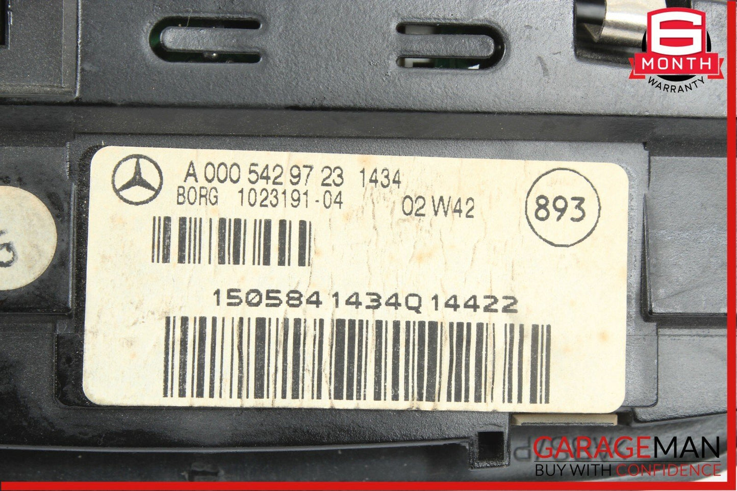 00-06 Mercedes W220 S600 S55 AMG Rear Parktronic Sensor Display Warning Buzzer