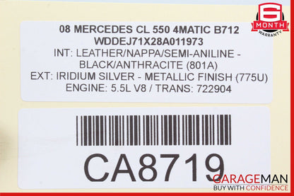 07-18 Mercedes-Benz CL550 W216 Rear Left or Right CV Axle 2213502010 Genuine