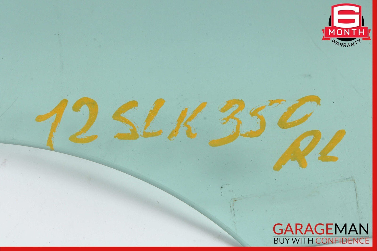 12-20 Mercedes R172 SLK350 SLK250 Rear Left Side Quarter Window Glass OEM