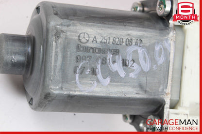06-13 Mercedes ML350 R350 GL450 Front Right Door Window Regulator Motor Unit