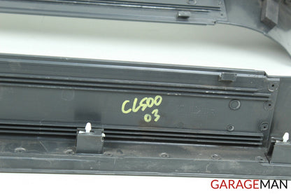 00-06 Mercedes W215 CL500 Front Right & Left Door Sill Scuff Plate Cover Set OEM