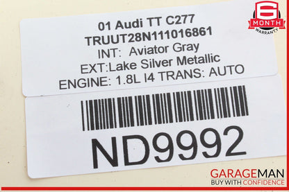 00-06 Audi TT Front Left Driver Side Door Lock Latch Actuator 8N0837349 OEM