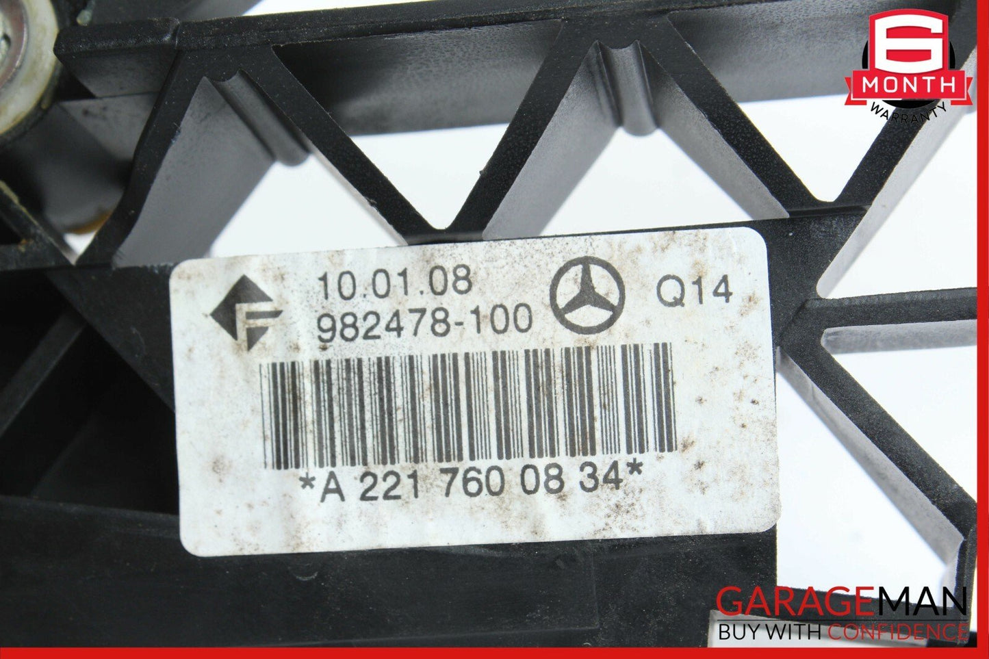 07-13 Mercedes W221 S550 Rear Right Side Exterior Door Handle Keyless Go Black