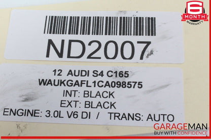 09-12 Audi S4 Front Left Driver Side Window Regulator Motor 8K0959801A OEM