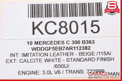 08-18 Mercedes W204 C300 E350 CLS550 Rear Right Side Door Control Module OEM