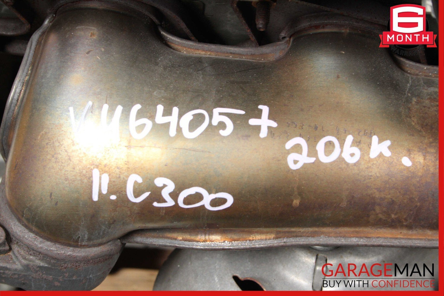 08-11 Mercedes W204 C300 3.0L V6 RWD Engine Motor Block Assembly OEM 206k