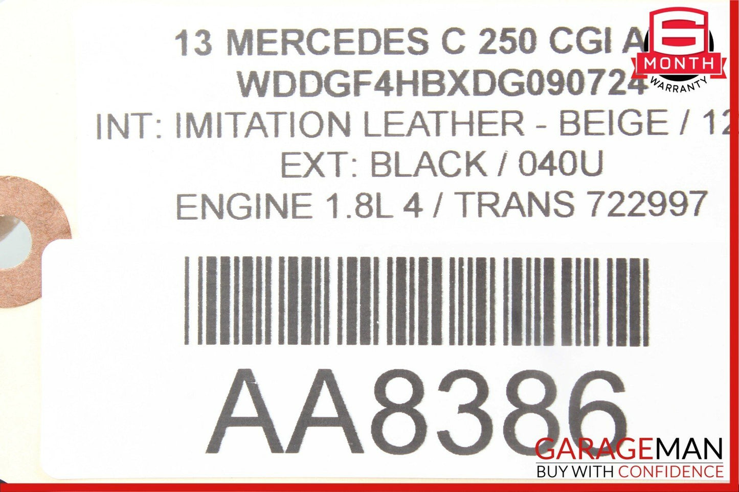 12-14 Mercedes W204 C250 AC A/C Conditioning Condenser OEM