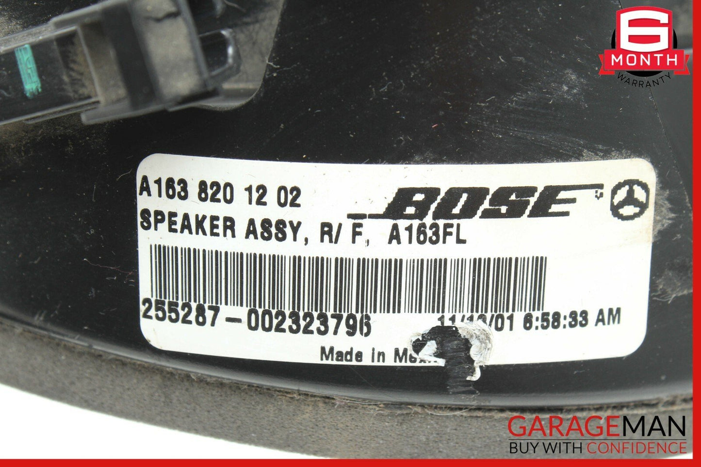 02-05 Mercedes W163 ML320 ML500 Front Right & Left Bose Sound Speaker OEM