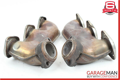 01-04 Mercedes W203 C240 C320 Left & Right Side Exhaust Manifold Header Set OEM