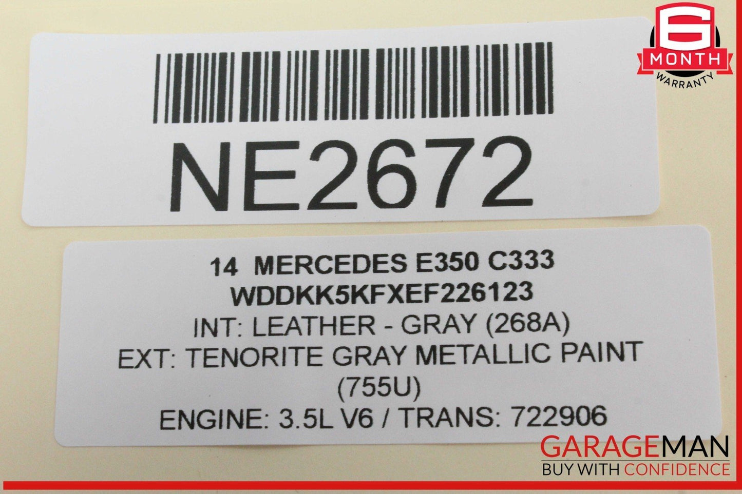 13-20 Mercedes W212 E350 GL450 CLA250 SL550 Keyless Go Entry Control Module OEM